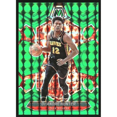 2023-24 Panini Mosaic Mosaic Teal #16 De'Andre Hunter