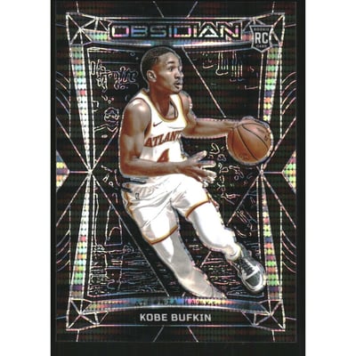 2023-24 Panini Obsidian Electric Etch International #159 Kobe Bufkin