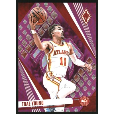 2023-24 Panini Phoenix Pink #156 Trae Young