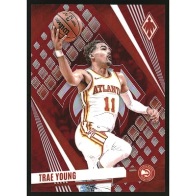 2023-24 Panini Phoenix Red #156 Trae Young