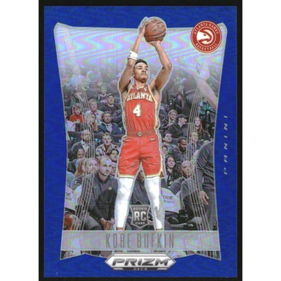 2023-24 Panini Prizm Deca Prizms Blue #157 Kobe Bufkin