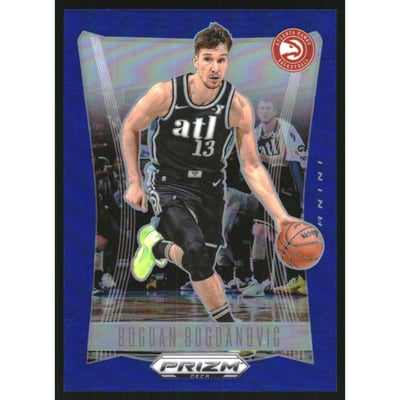 2023-24 Panini Prizm Deca Prizms Blue #210 Bogdan Bogdanovic