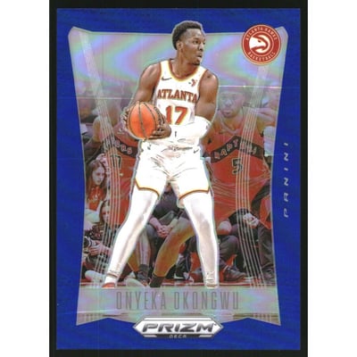 2023-24 Panini Prizm Deca Prizms Blue #99 Onyeka Okongwu
