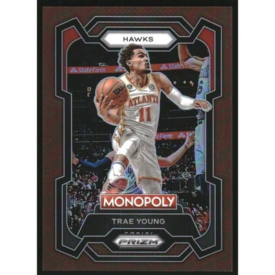 2023-24 Panini Prizm Monopoly Brown #4 Trae Young