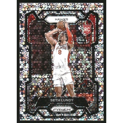 2023-24 Panini Prizm Prizms Fast Break #138 Seth Lundy