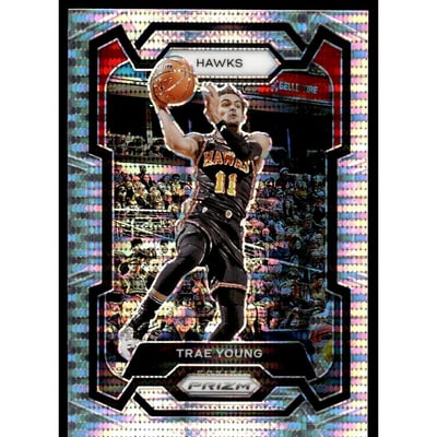 2023-24 Panini Prizm Prizms Pulsar #3 Trae Young