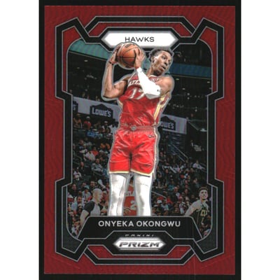 2023-24 Panini Prizm Prizms Red #290 Onyeka Okongwu