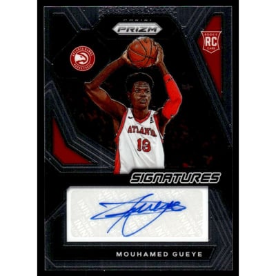 2023-24 Panini Prizm Rookie Signatures #47 Mouhamed Gueye