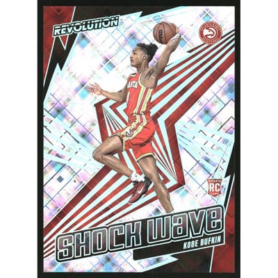 2023-24 Panini Revolution Shock Wave Cosmic #25 Kobe Bufkin