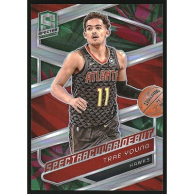 2023-24 Panini Spectra Menagerie #183 Trae Young SD