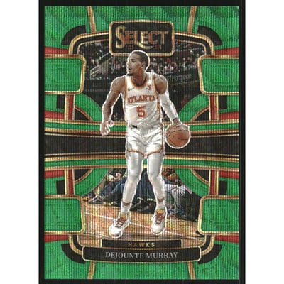 2023-24 Select Prizms Green Wave #27 Dejounte Murray