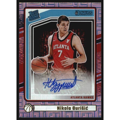 2024-25 Donruss Choice #291 Nikola Durisic RR AU