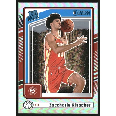 2024-25 Donruss Holo Winter #219 Zaccharie Risacher RR