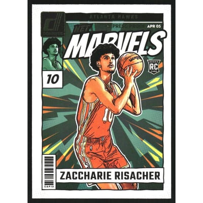 2024-25 Donruss Net Marvels Press Proof #14 Zaccharie Risacher