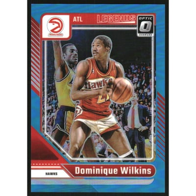 2024-25 Donruss Optic Aqua #238 Dominique Wilkins LGD