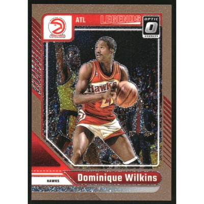 2024-25 Donruss Optic Copper Glitter #238 Dominique Wilkins LGD