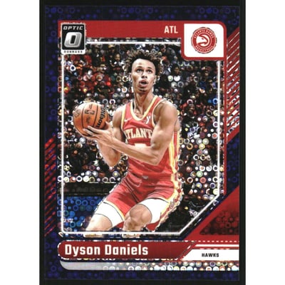 2024-25 Donruss Optic Fast Break Purple #56 Dyson Daniels