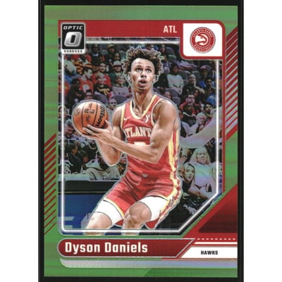 2024-25 Donruss Optic Lime Green #56 Dyson Daniels