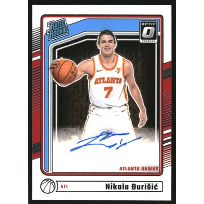 2024-25 Donruss Optic #309 Nikola Durisic RR AU RC