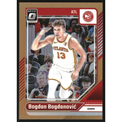 2024-25 Donruss Optic Orange #59 Bogdan Bogdanovic