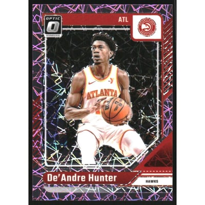 2024-25 Donruss Optic Pink Velocity #50 De'Andre Hunter