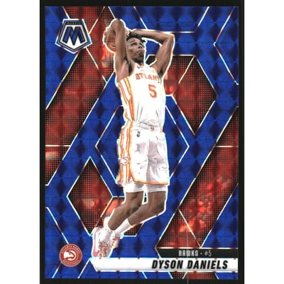 2024-25 Panini Mosaic Mosaic Blue #139 Dyson Daniels
