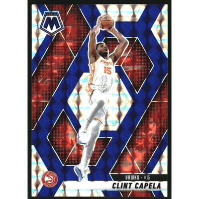 2024-25 Panini Mosaic Mosaic Choice Blue #173 Clint Capela