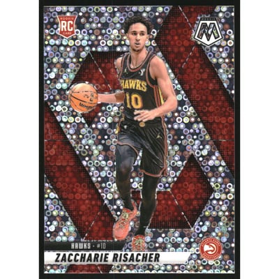 2024-25 Panini Mosaic Mosaic Fast Break Silver #213 Zaccharie Risacher