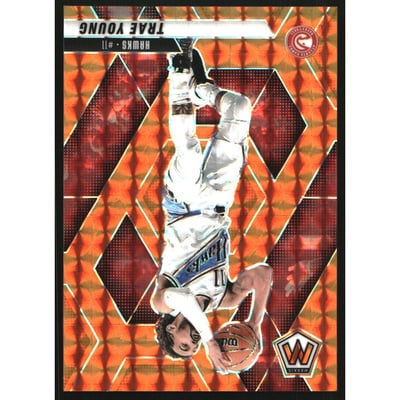 2024-25 Panini Mosaic Mosaic Orange #110 Trae Young