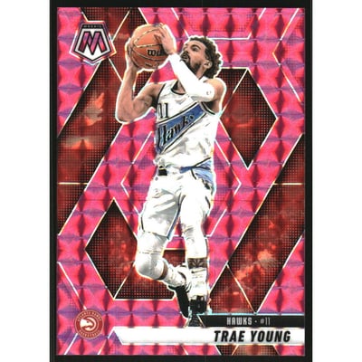2024-25 Panini Mosaic Mosaic Pink #110 Trae Young