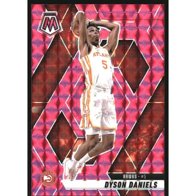 2024-25 Panini Mosaic Mosaic Pink #139 Dyson Daniels