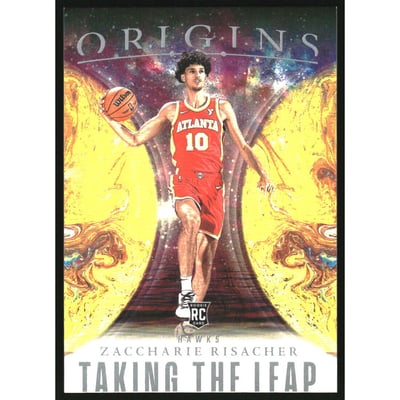 2024-25 Panini Origins Taking the Leap #1 Zaccharie Risacher