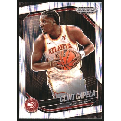2024-25 Panini Prizm Black Prizms Skewed #178 Clint Capela