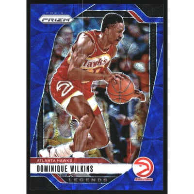 2024-25 Panini Prizm Prizms Choice Blue #282 Dominique Wilkins