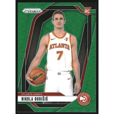 2024-25 Panini Prizm Prizms Green #229 Nikola Durisic