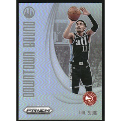 2024-25 Prizm Deca Downtown Bound Prizms Silver #11 Trae Young