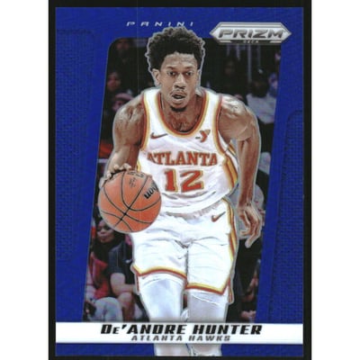 2024-25 Prizm Deca Prizms Blue #97 De'Andre Hunter
