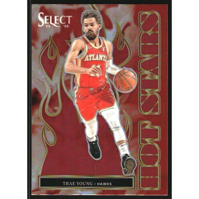 2024-25 Select Hot Stars Red Prizms #1 Trae Young