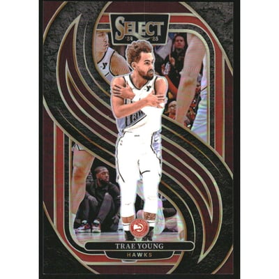 2024-25 Select Maroon Prizms #123 Trae Young