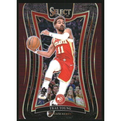2024-25 Select Maroon Prizms #341 Trae Young