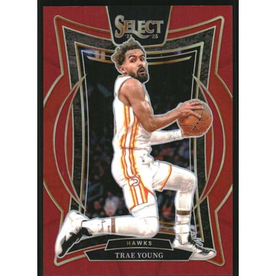 2024-25 Select Red Prizms #63 Trae Young