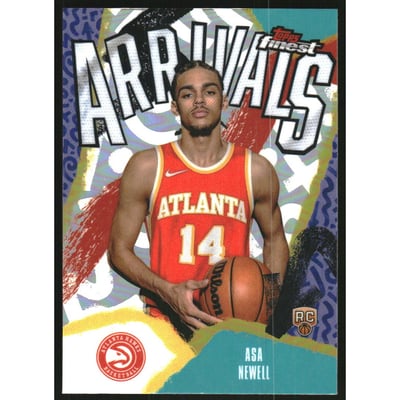 2025-26 Finest Arrivals Refractors #A23 Asa Newell
