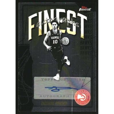 2025-26 Finest Autographs #FAUZR Zaccharie Risacher