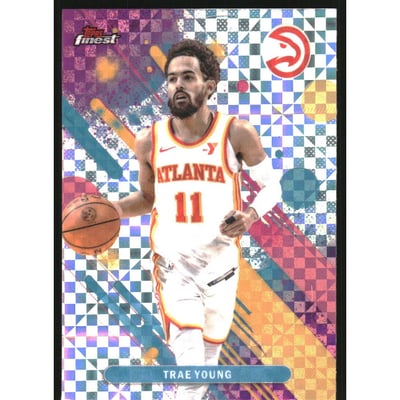 2025-26 Finest X-Fractors #45 Trae Young C