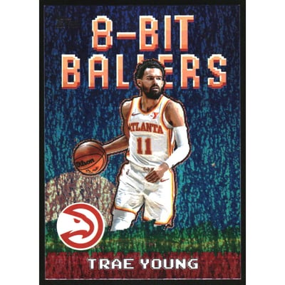 2025-26 Topps 8-Bit Ballers Holo Foil #8B6 Trae Young