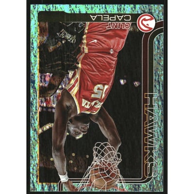 2025-26 Topps Aqua Holo Foil #63 Clint Capela