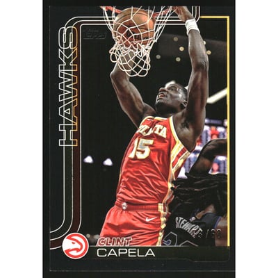 2025-26 Topps Black #63 Clint Capela