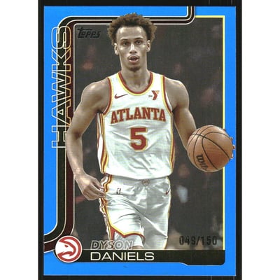 2025-26 Topps Blue Rainbow #64 Dyson Daniels