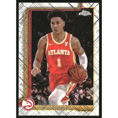 2025-26 Topps Chrome Skylight Refractors #56 Jalen Johnson