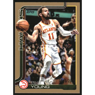 2025-26 Topps Gold #61 Trae Young
